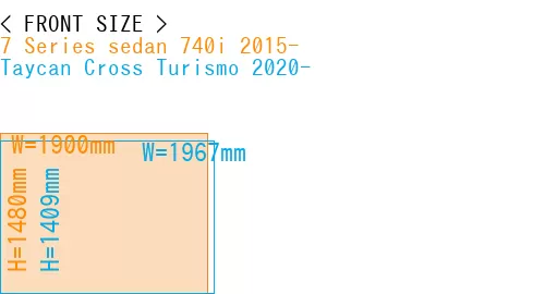 #7 Series sedan 740i 2015- + Taycan Cross Turismo 2020-